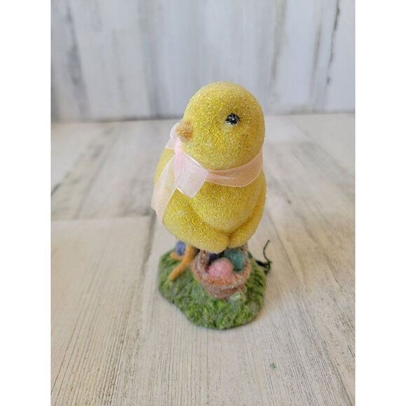 Midwest Cannon Falls microbead easter chick egg basket figure - Picture 2 of 6